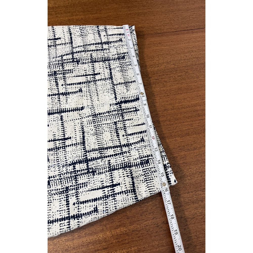 NWT‎ M.M.LaFleur Noho 1.0 Skirt Size 10 Cubist Jacquard Ivory Galaxy Blue Casual - Picture 6 of 16